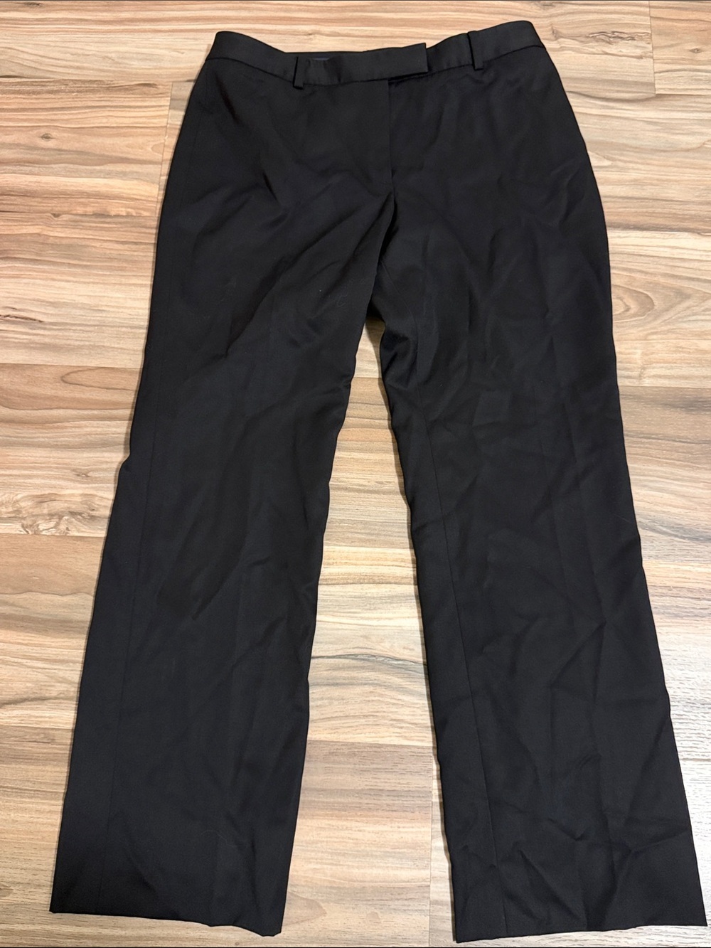 Brooks Brothers Women’s 100% Wool Caroline Fit Black Straight Dress Pants Sz 12P